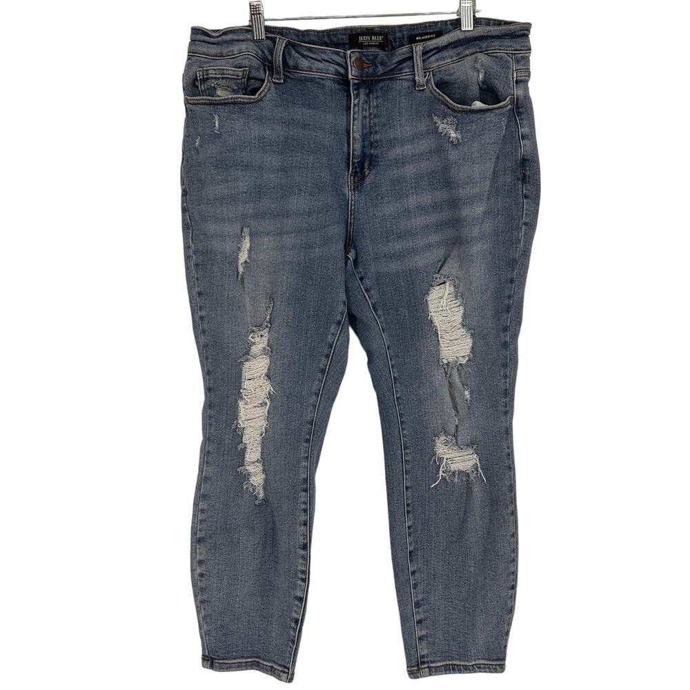 Judy Blue Relaxed Fit Distressed Jeans Size 20W
